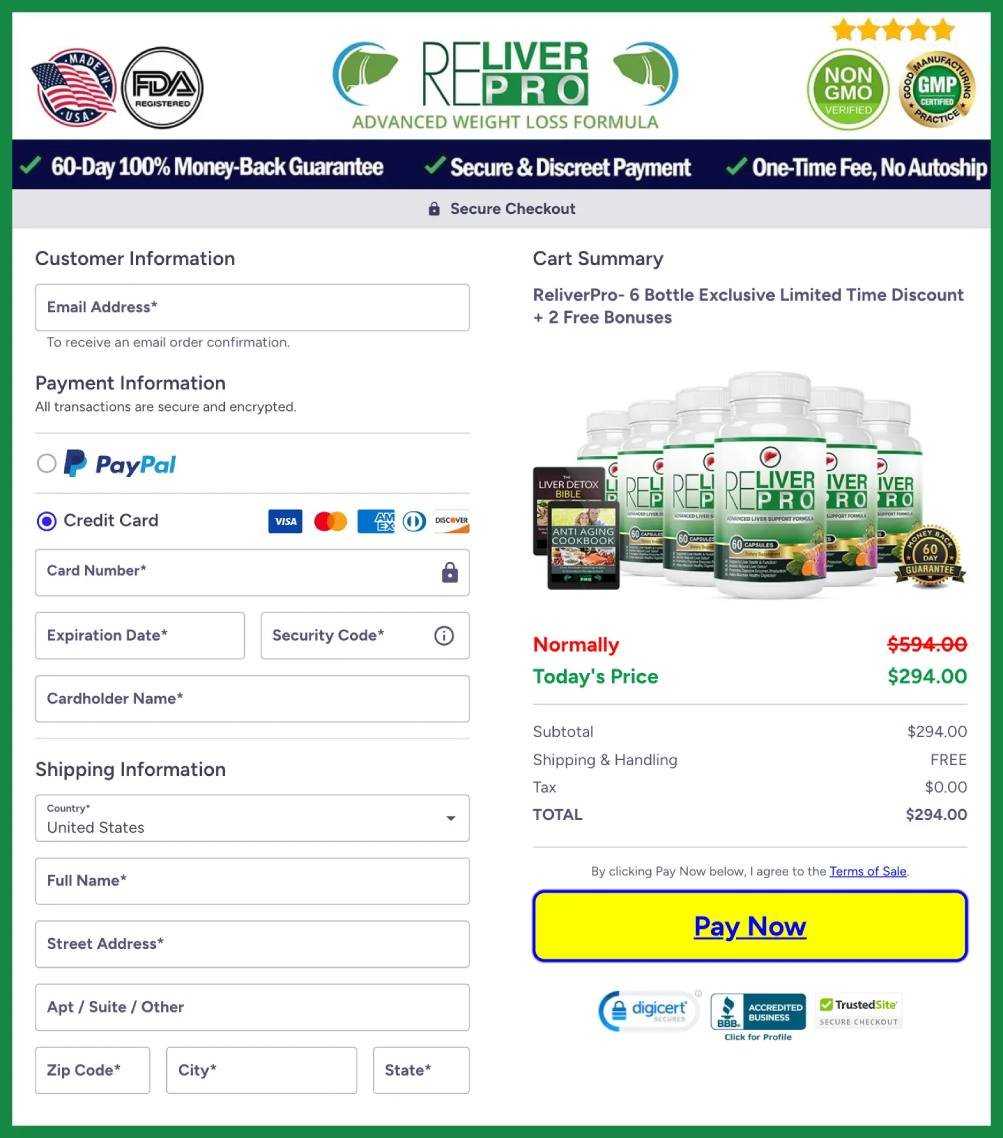 Secure online checkout page with encrypted payment processing and customer data protection